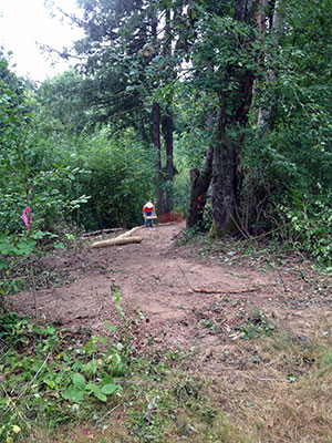 Trail construction