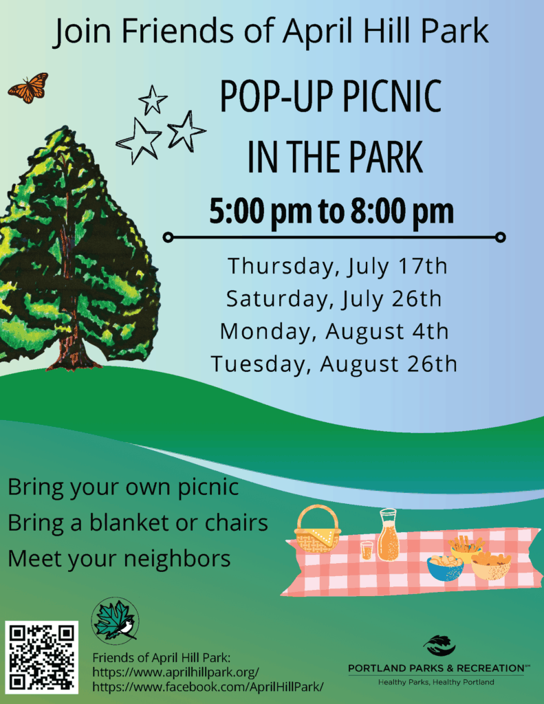 Pop Up Picnic flyer